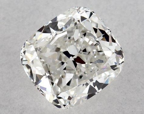 GIA 0.50 Carat H-VS1 Very Good Cut Cushion Modified Diamond